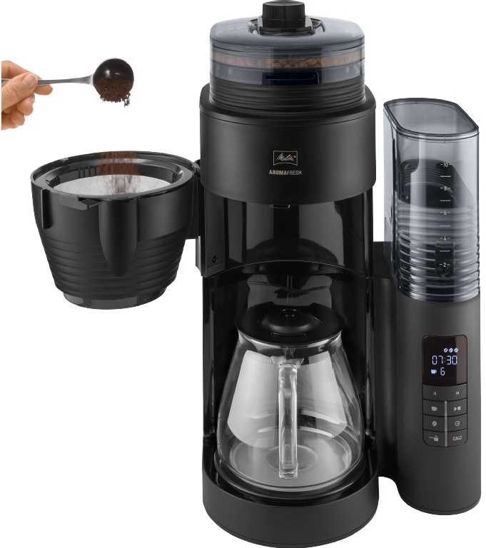 Melitta aromafresh glass 1030-06 lašinamas kavos aparatas