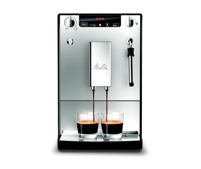 Kavos aparatas Melitta E953-102 Solo&Milk sidabro