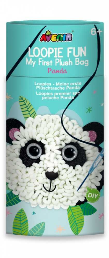 Mg Dystrybucja Avenir – Mano pirmasis pliušinis krepšys – Panda (58CH211752)