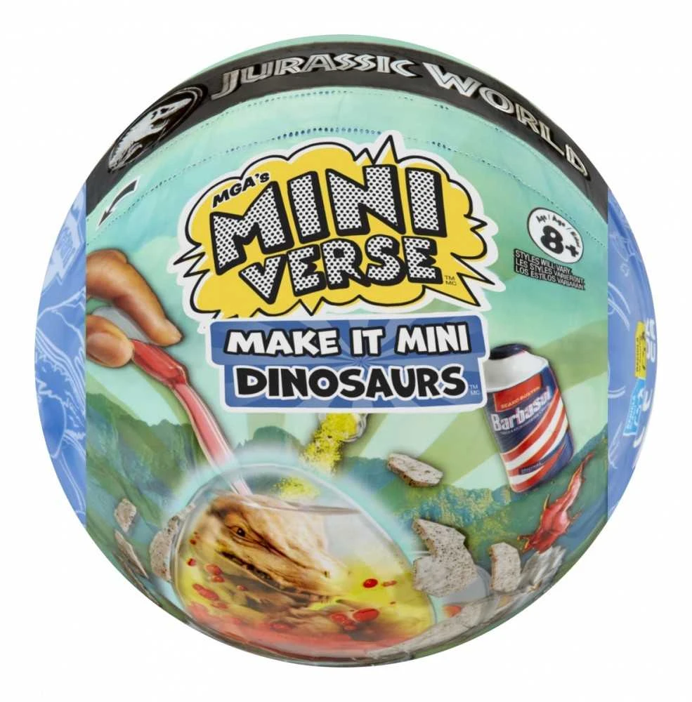 MGA Miniverse Mini Jurassic World rinkinys (522553/522546)