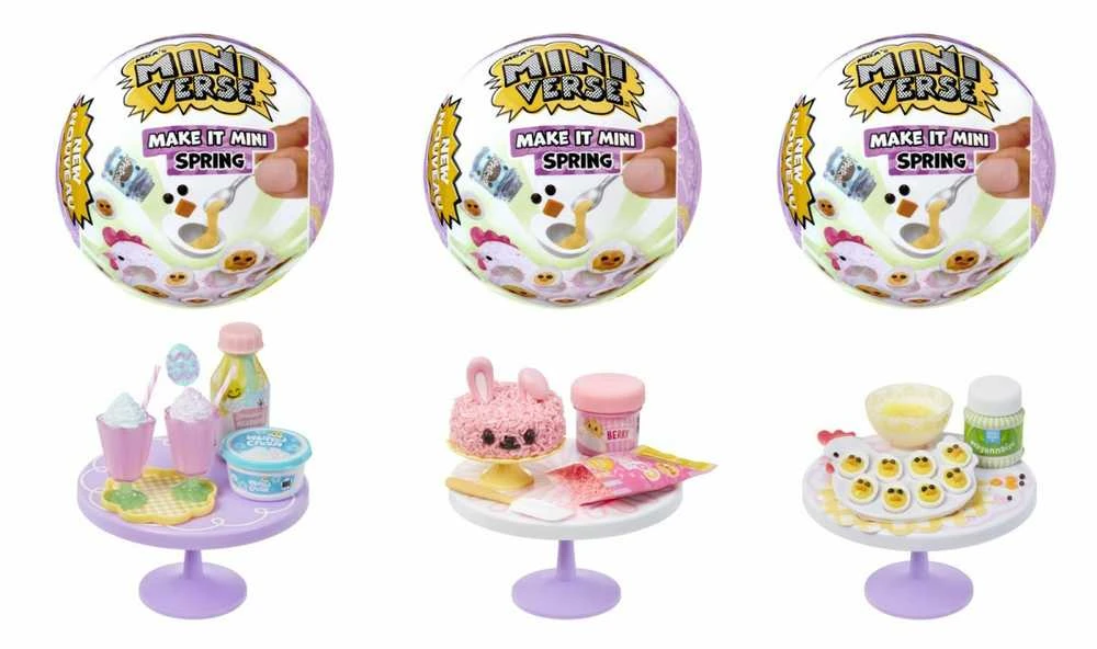 MGA MINIVERSE Rinkinys „Pavasario vaišės"