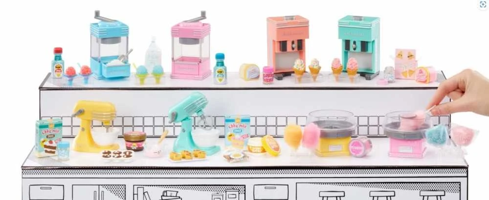 Žaislų rinkinys vaikams MGAs Miniverse Make It Mini Appliances Serija 2 523444 EUC