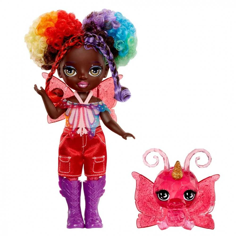 MGA Lėlė Vaivorykštės Fėja Astrid Rainbow High Littles 543398EUC