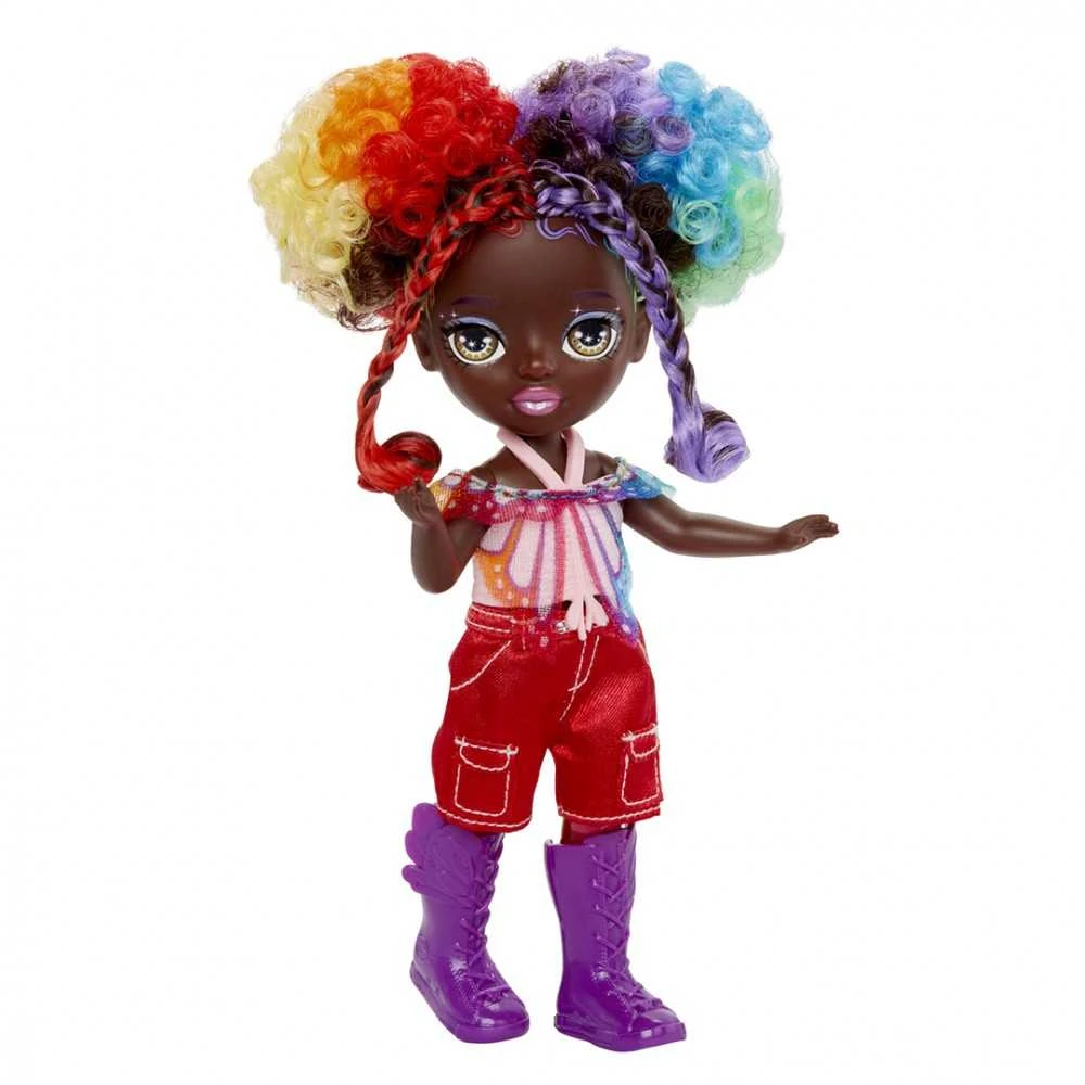 MGA Lėlė Vaivorykštės Fėja Astrid Rainbow High Littles 543398EUC