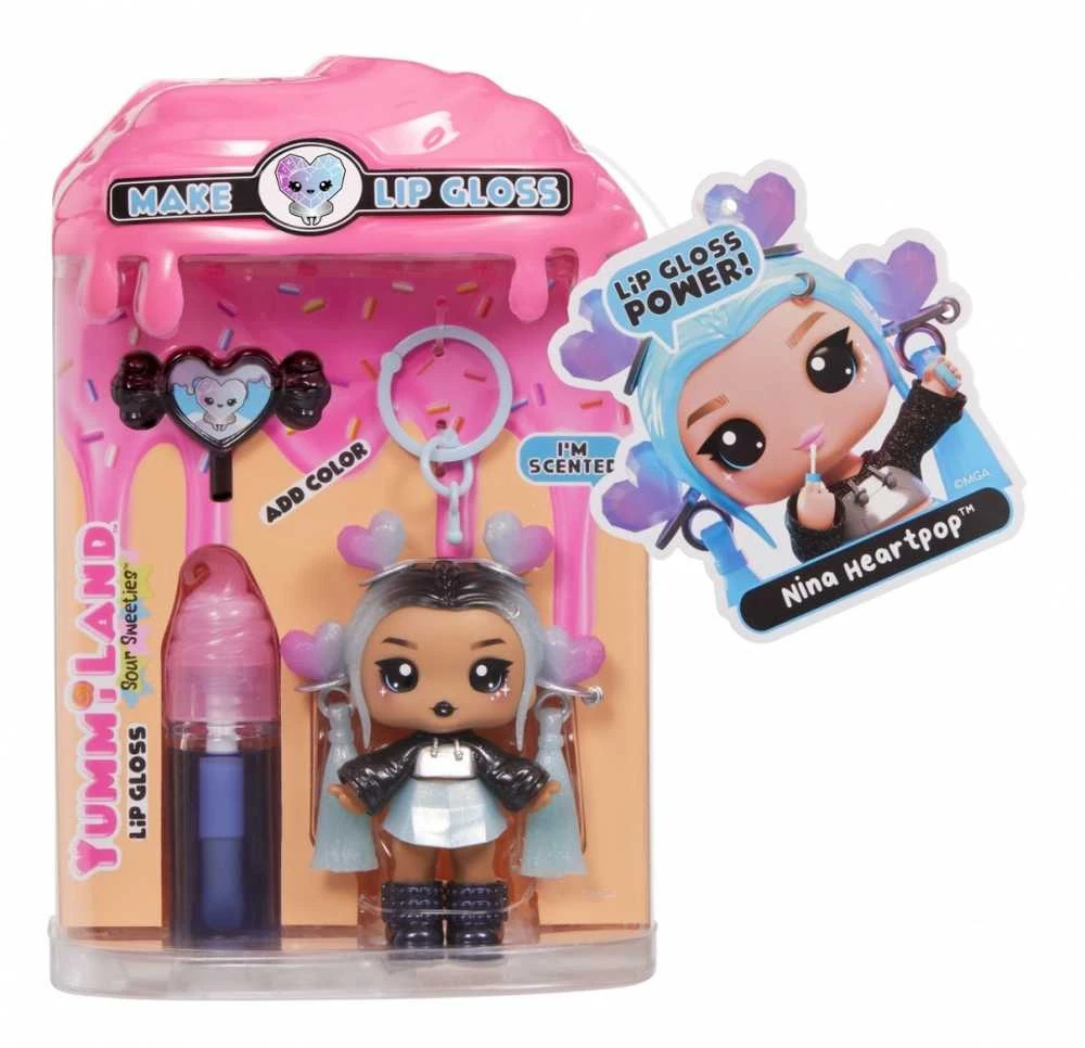 MGA Yummiland lūpų blizgesys Sour Sweeties Nina Heartpop