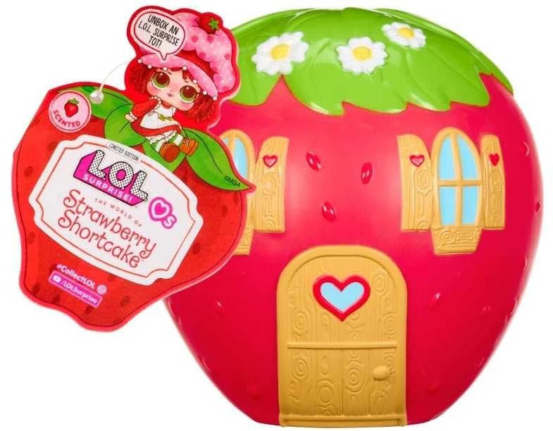 MGA L.O.L. Surprise Loves braškių pyrago Tots lėlytė PDQ 596530-EUC