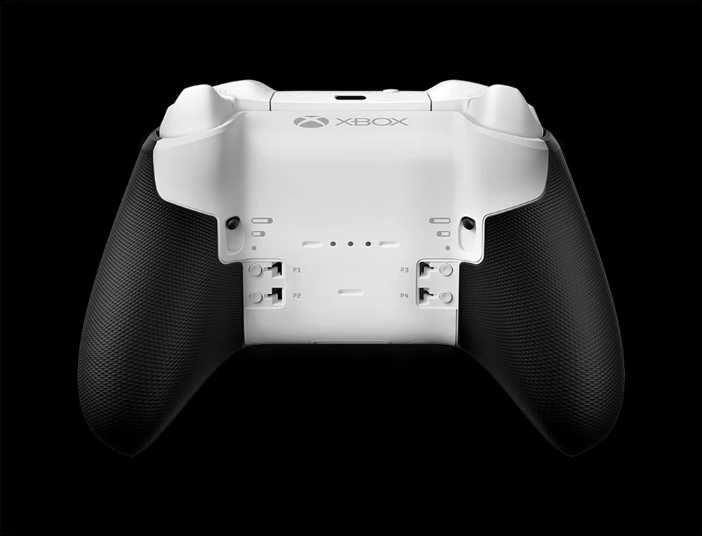 Žaidimų pultas Microsoft Xbox Elite Wireless Series 2 – Core Juodas, Baltas Bluetooth/USB Gamepad Analogue / Digital PC, Xbox One