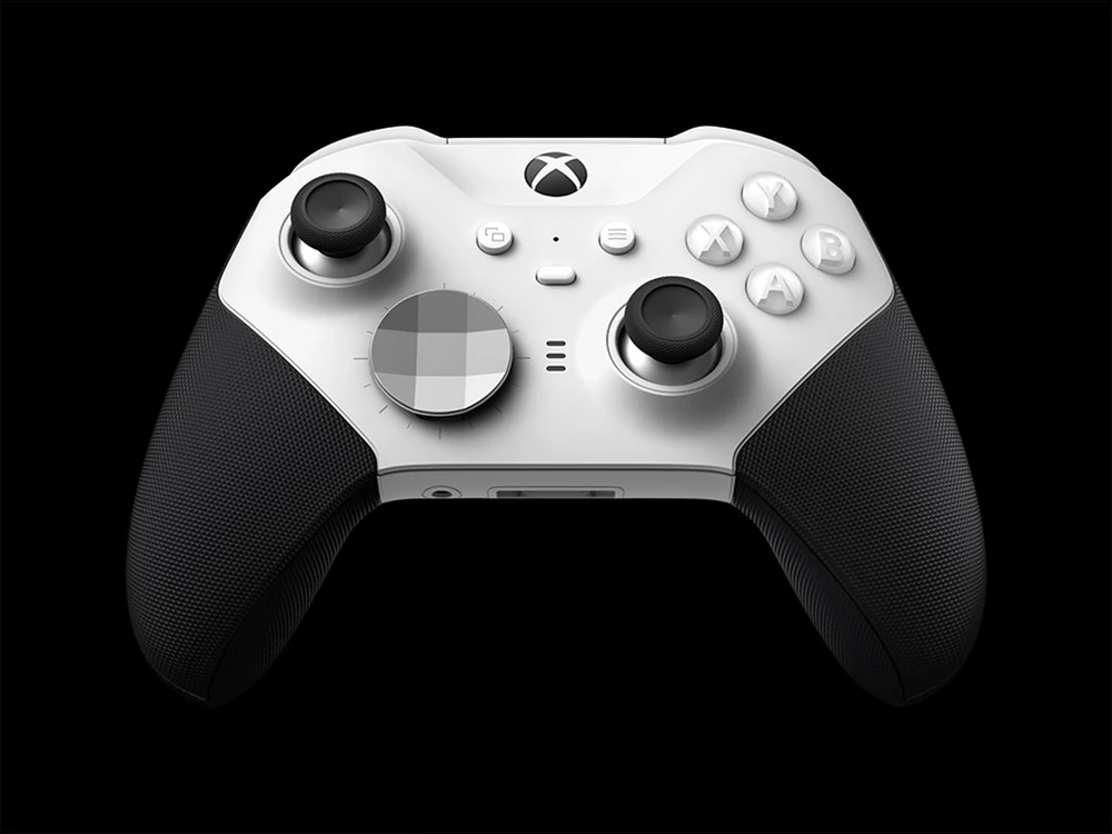 Žaidimų pultas Microsoft Xbox Elite Wireless Series 2 – Core Juodas, Baltas Bluetooth/USB Gamepad Analogue / Digital PC, Xbox One
