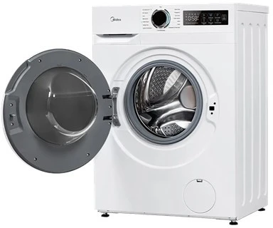 Midea Skalbimo mašina slim 8kg mf110w80/w-pl