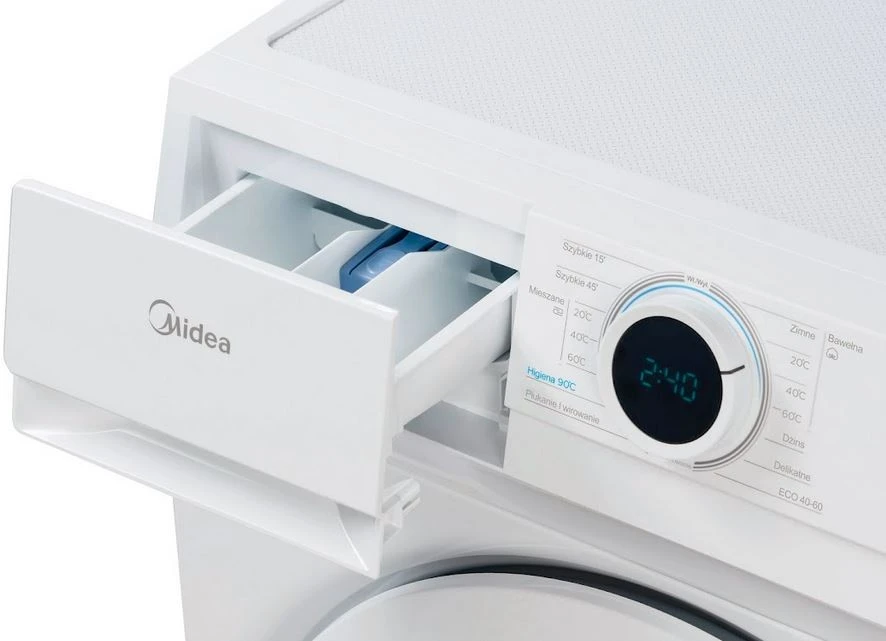 Midea Skalbimo mašina slim mf100w60/w-pl