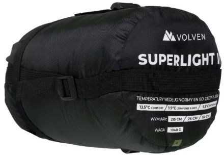 VOLVEN Volven Superlight II TRAVELLER sleeping bag right- Olive