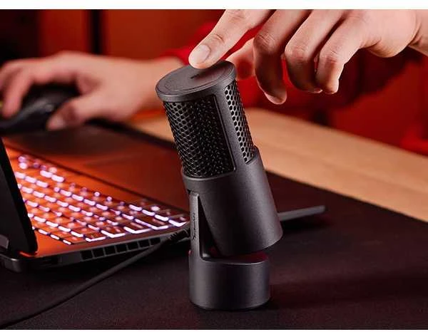 Carruzzo HyperX Solocast 2 BLK mikrofonas