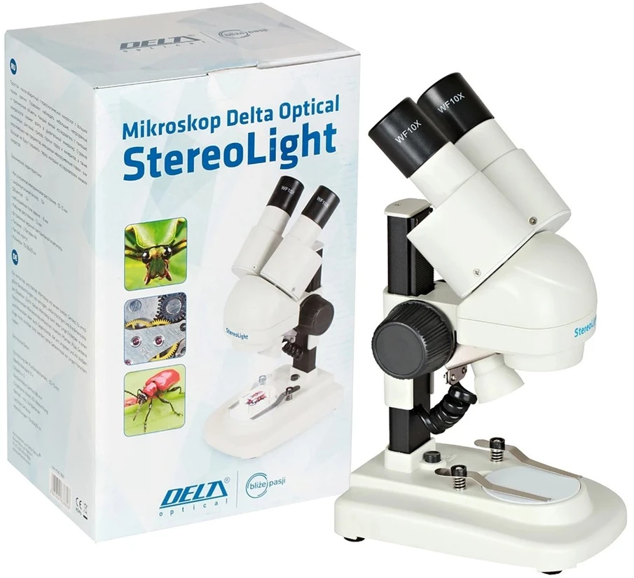 Deltaoptical Binokuliarinė lupa Stereolight