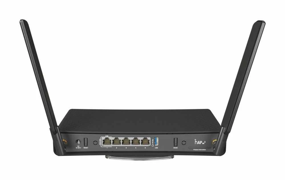 Maršrutizatorius Mikrotik hap ax c53uig+5hpaxd2hpaxd 802.11ax, 10/100/1000 mbit/s, ethernet lan (rj-45) porty 5, typ anteny anteny zewnętrzne, wejście/išvestis poe