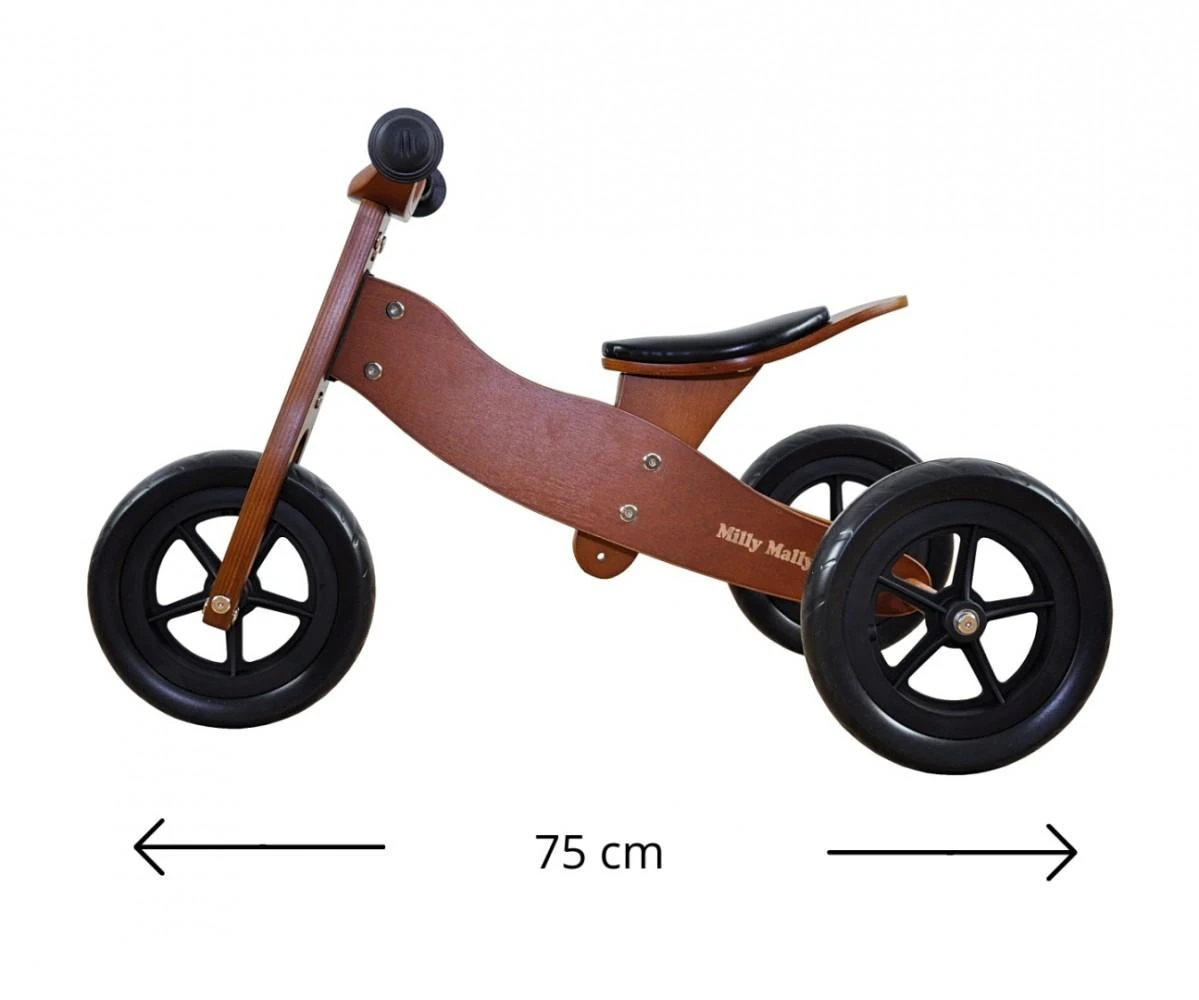 MILLY MALLY 2771 2in1 Transporto priemonės COOl/LOOK DARK NATURAL