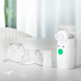 Mini inhalator medisana in 525 0,2 ml/min | rozylacz ultra soniczny | 40 x 72 x 113 mm