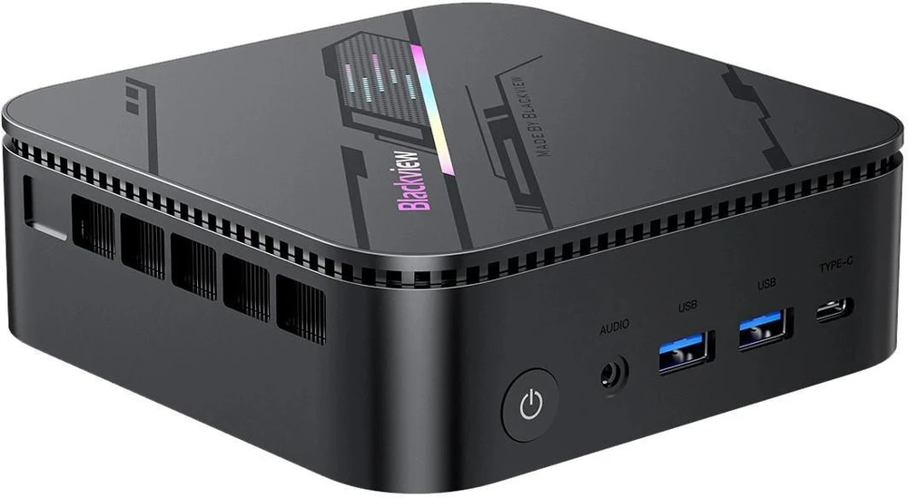 Mini PC Blackview MP100 Pro Ryzen 5 7430U 16GB SSD512 W11Pro pilkas