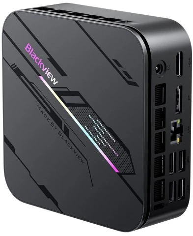 Blackview MP100Pro mini kompiuteris su Ryzen 5 7530U, 16 GB RAM, 512 GB SSD ir Windows 11 Pro