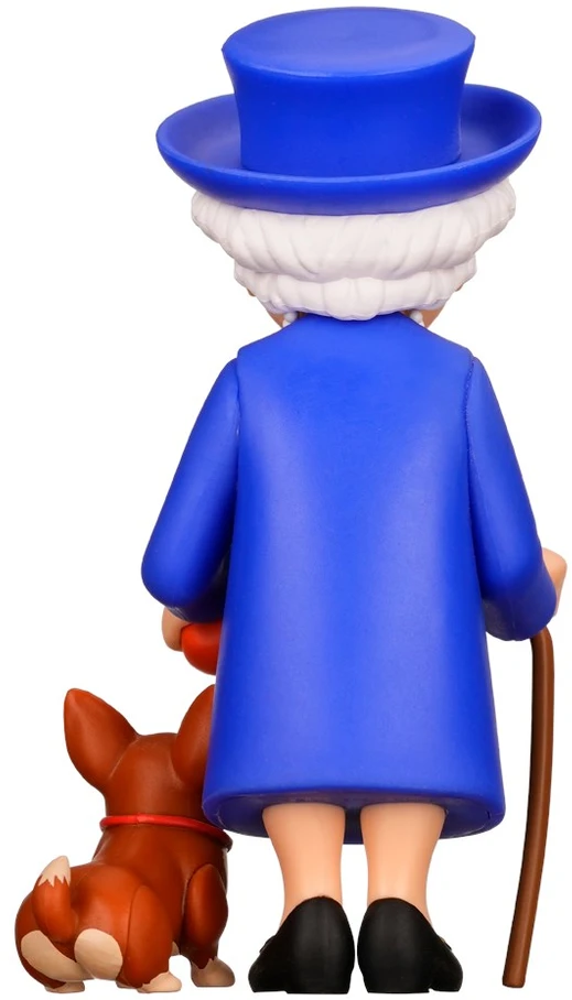 MINIX QUEEN ELIZABETH - QUEEN ELIZABETH II WITH CORGI