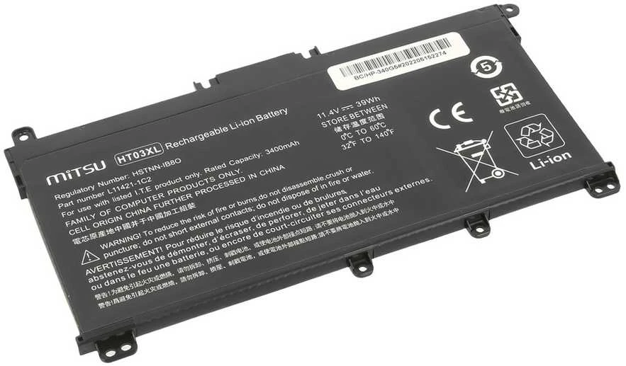 Mitsu Bateria do hp 240 250 g7 g8, 340 348 g5 g7 3400 mah (39 wh) 11.4 volt