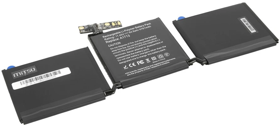 Mitsu Baterija apple macbook air a1713 pro13 a1708