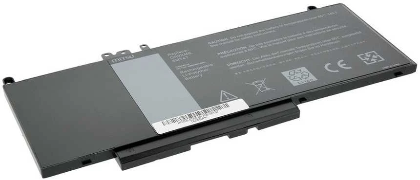 Nešiojamo kompiuterio akumuliatorius Mitsu Dell Latitude E5450 E5550 6900 mAh (51 Wh) 7,4–7,6 volto