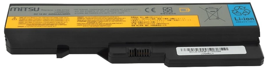 Lenovo Nešiojamo kompiuterio akumuliatorius Mitsu BC/LE-G560