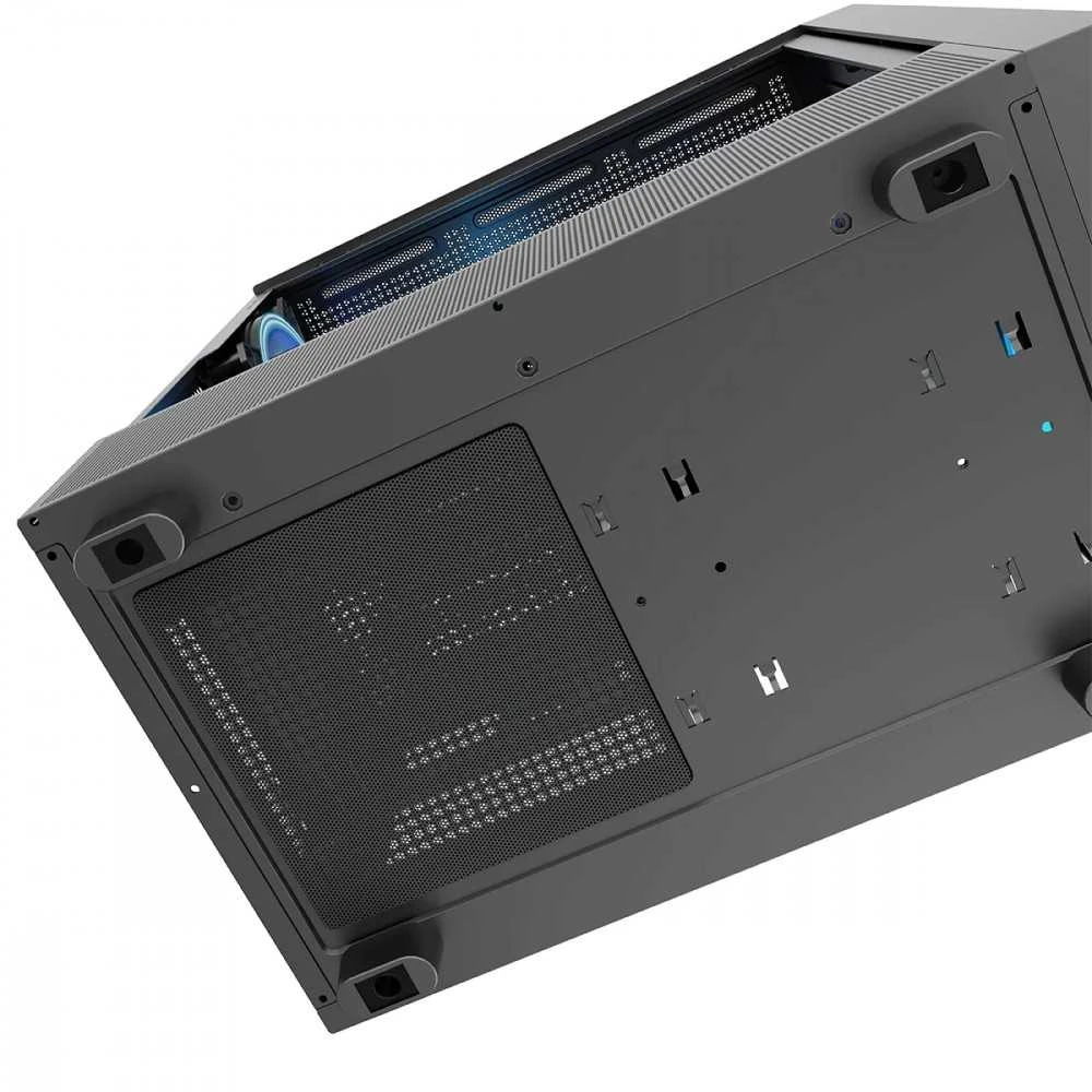 Modecom „Breeze ARGB Flow“ MIDI dėklas, juodas