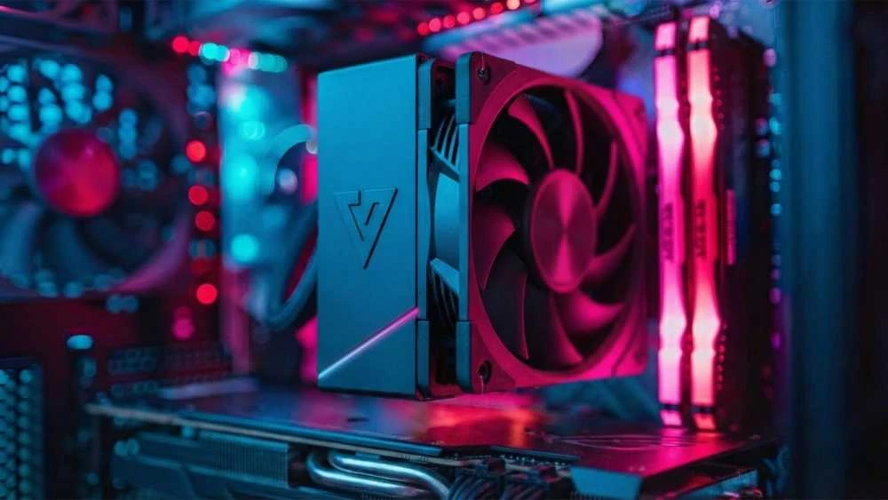 MODECOM Volcano 0C T101 Processor Oro vėsintuvas 12 cm Juodas