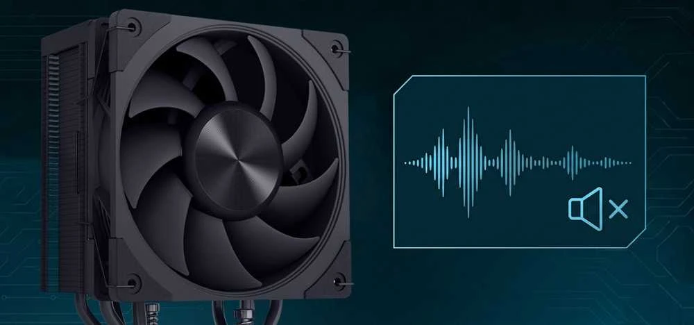 MODECOM Volcano 0C T700 Processor Oro vėsintuvas 12 cm Juodas