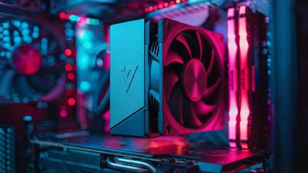 MODECOM Volcano 0C T700 Processor Oro vėsintuvas 12 cm Juodas