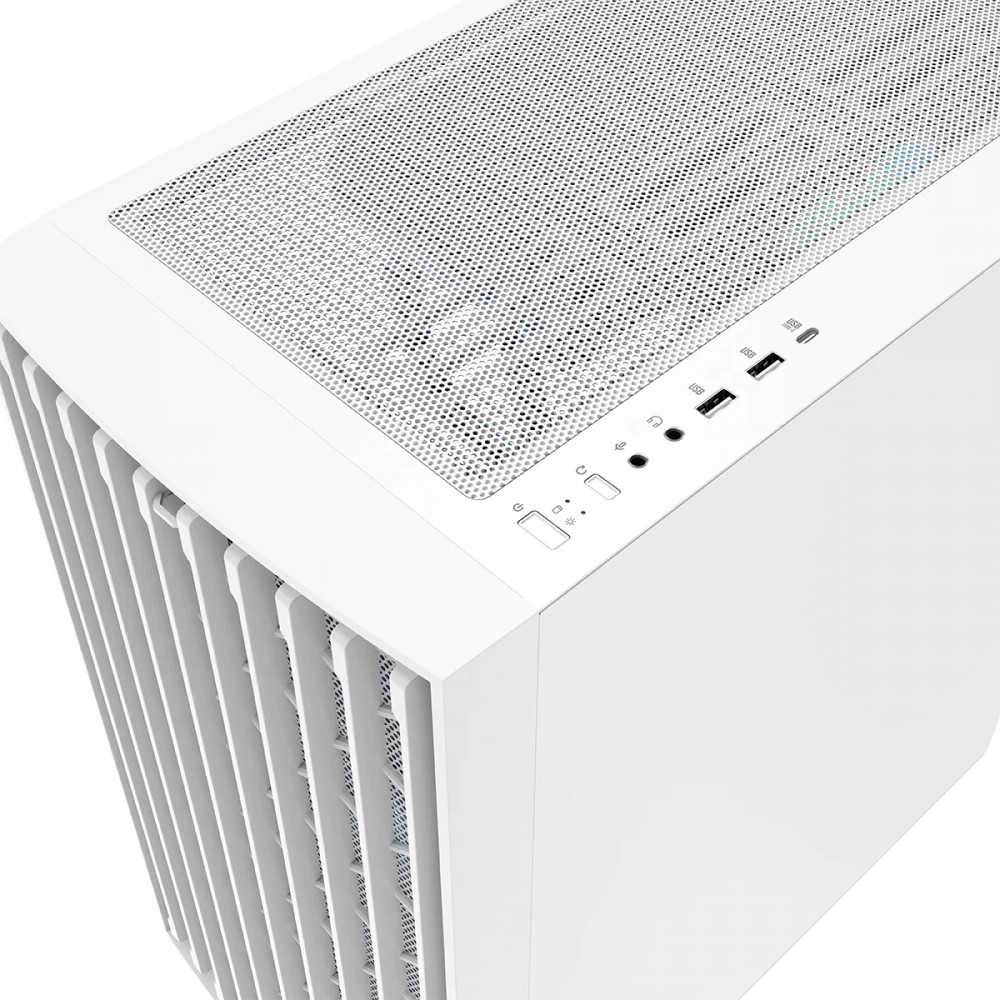 MODECOM BREEZE ARGB Flow MIDI USB 3.0 X 2 CYPE-C kompiuterio dėklas