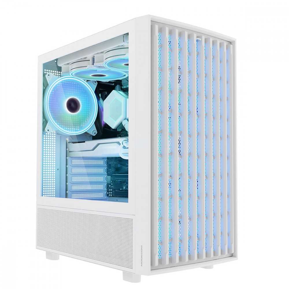 MODECOM BREEZE ARGB Flow MIDI USB 3.0 X 2 CYPE-C kompiuterio dėklas