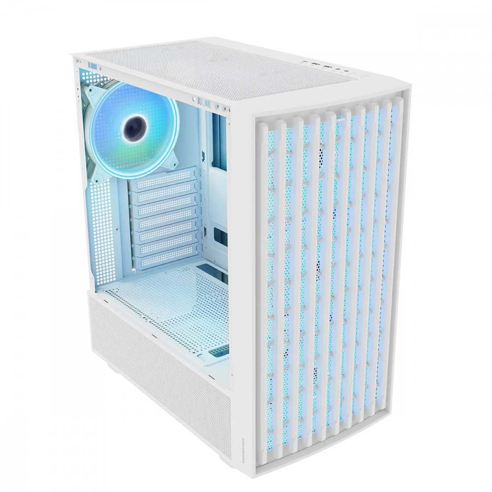 MODECOM BREEZE ARGB Flow MIDI USB 3.0 X 2 CYPE-C kompiuterio dėklas