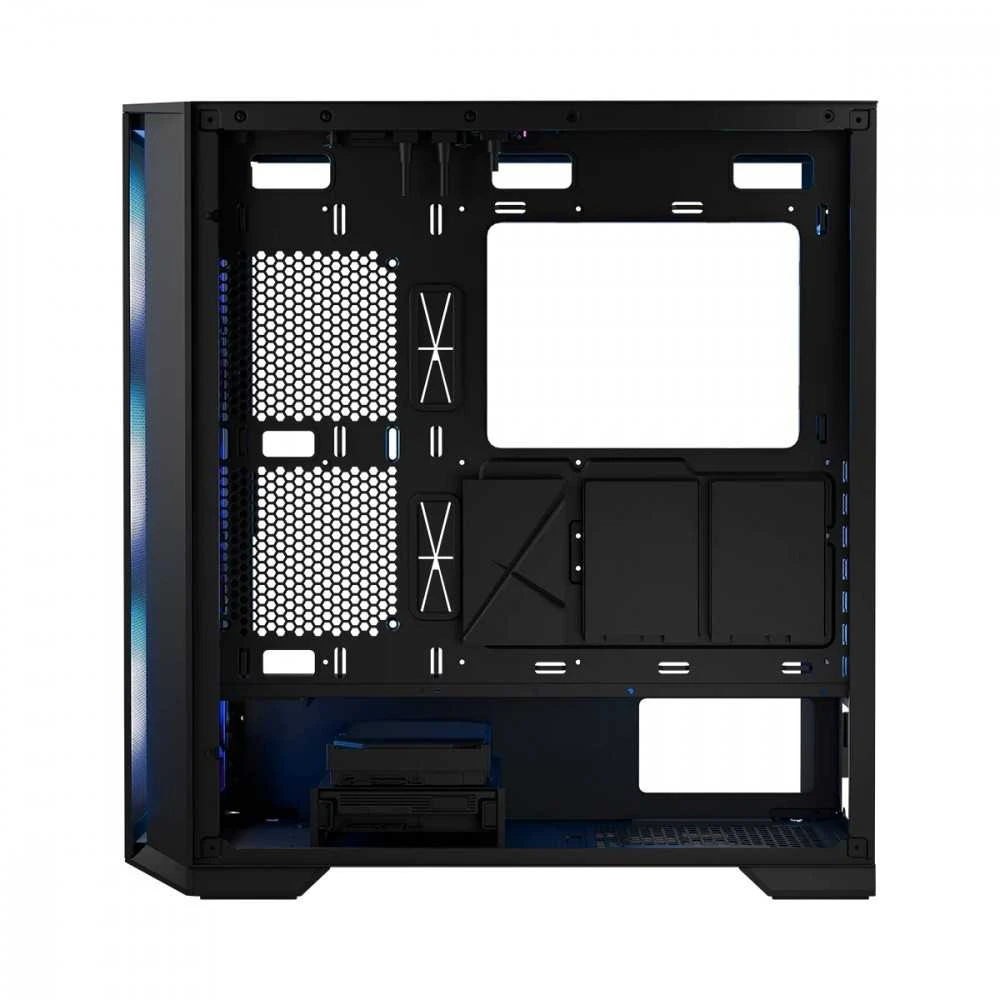 Modecom „Horizon ARGB Flow MIDI“ kompiuterio korpusas, juodas