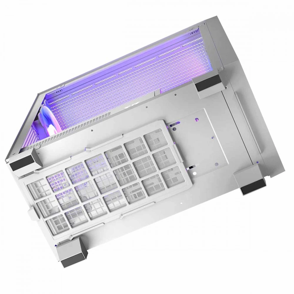 Kompiuterio Korpusas - Modecom Volcano Perun Apex ARGB Midi, Baltas