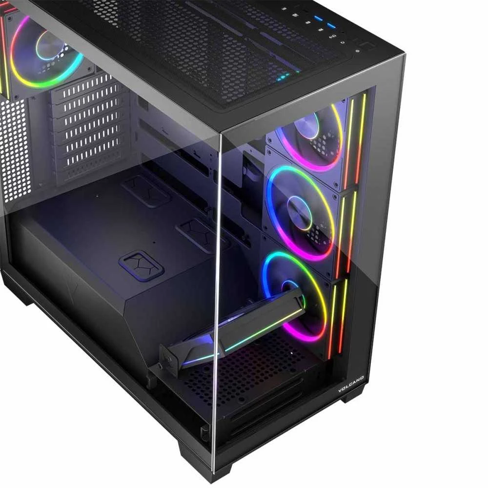 Modecom Volcano Stellar ARGB 5F juoda