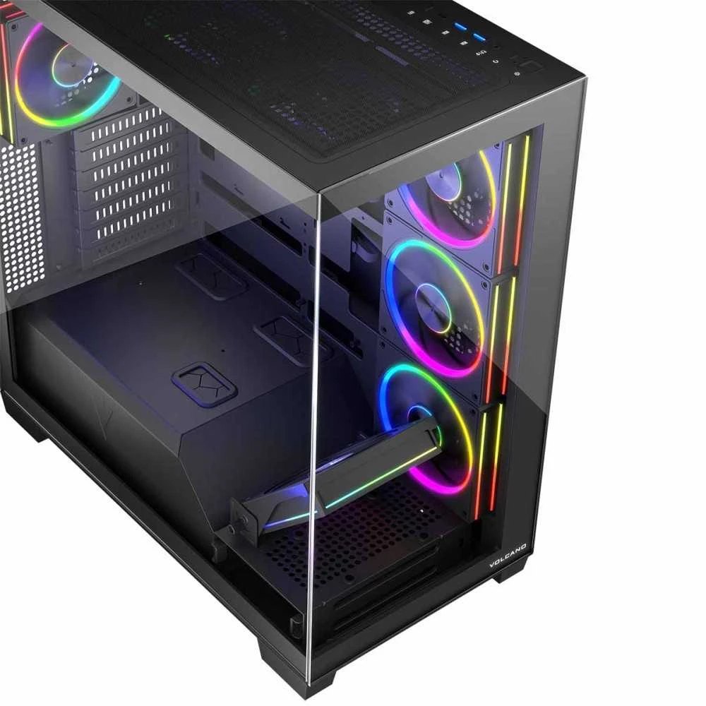MODECOM VOLCANO STELLAR ARGB MIDI 8F Juodas