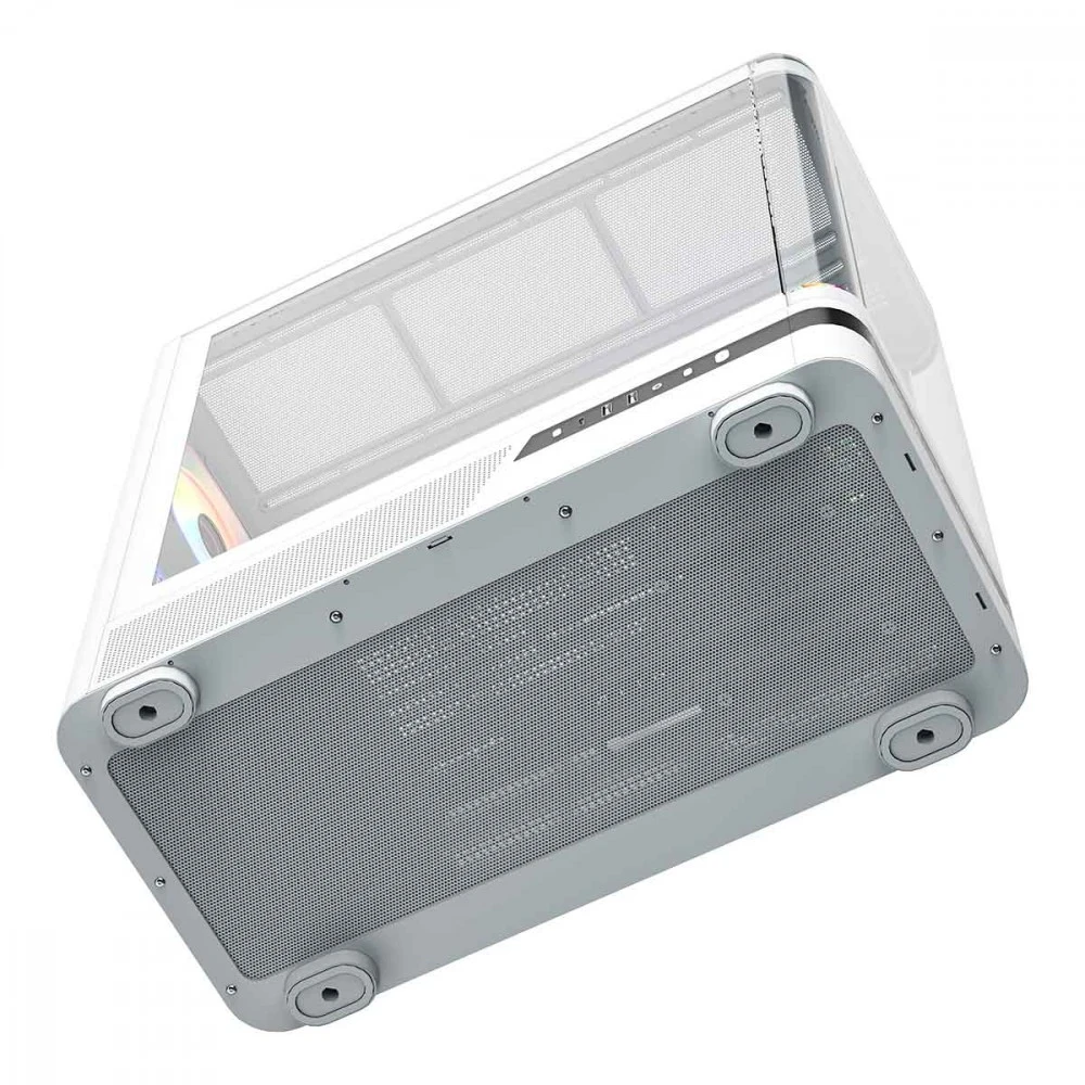 MODECOM PC CASE VOLCANO AQ 100 ARGB MIDI Baltas