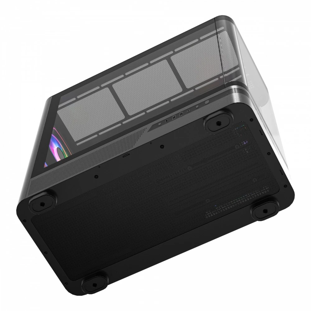 MODECOM Volcano Volcano AQ100 ARGB Midi Juodas