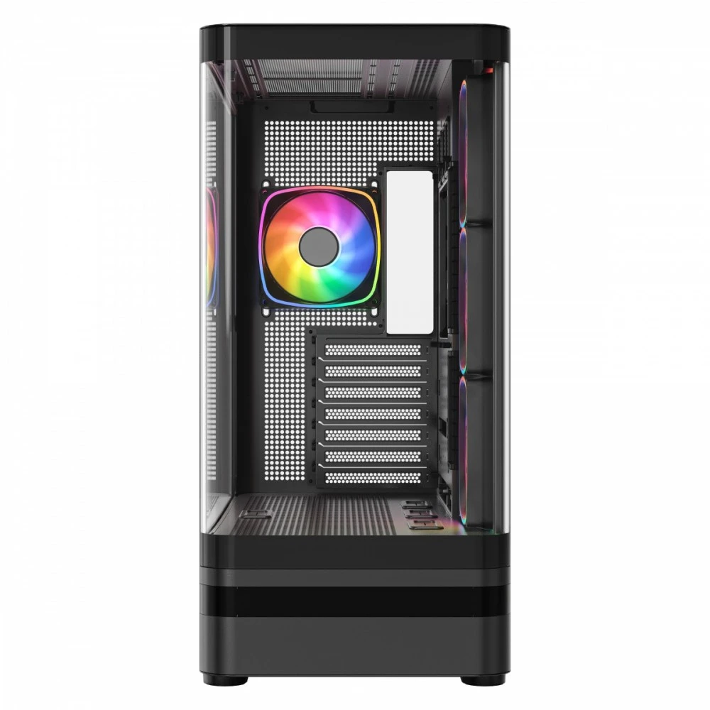 MODECOM Volcano Volcano AQ100 ARGB Midi Juodas