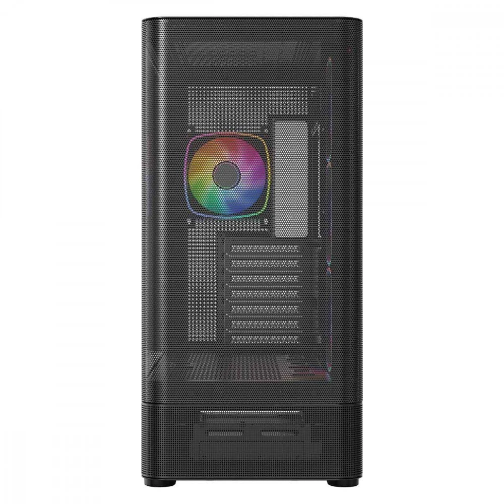 MODECOM PC CASE VOLCANO AQ 300 ARGB MIDI Juodas