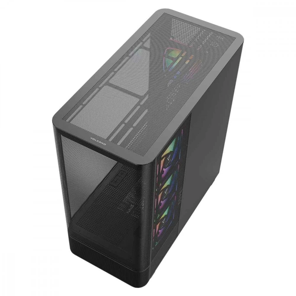 MODECOM PC CASE VOLCANO AQ 300 ARGB MIDI Juodas