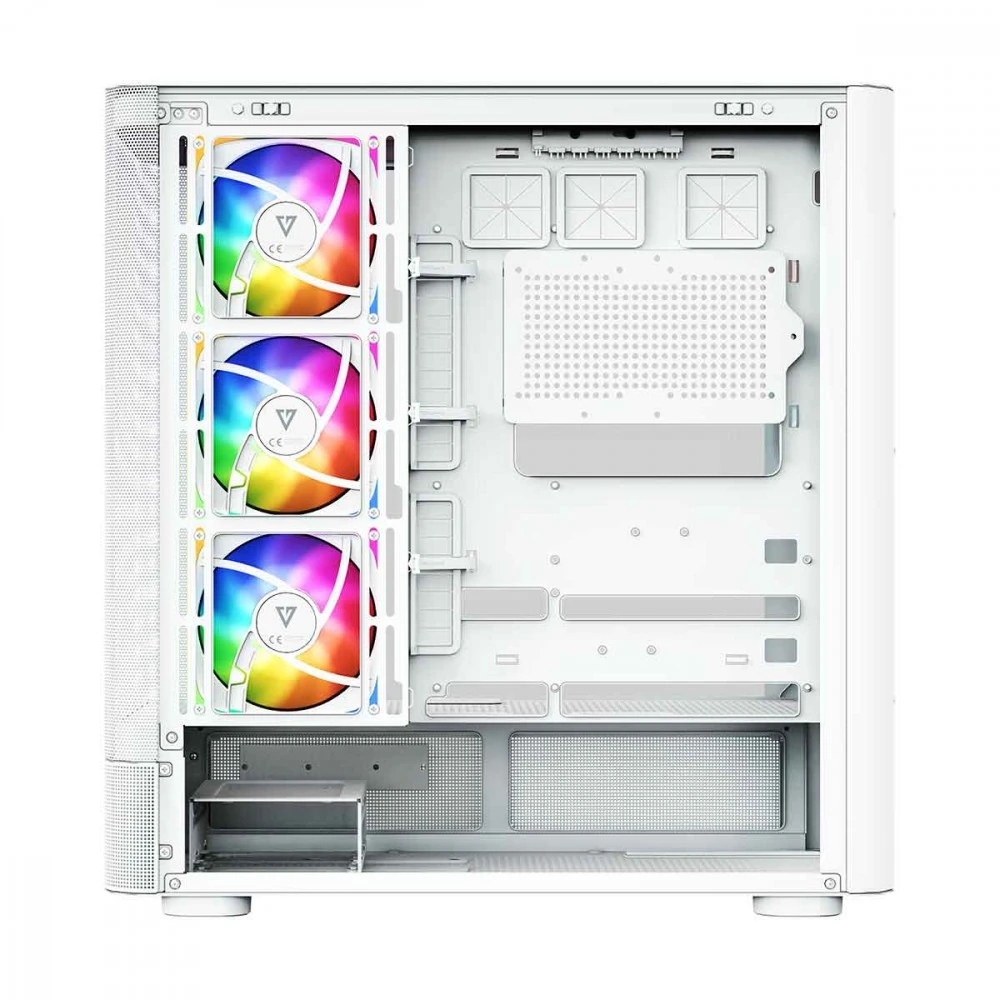 MODECOM PC CASE VOLCANO AQ 300 ARGB MIDI Baltas