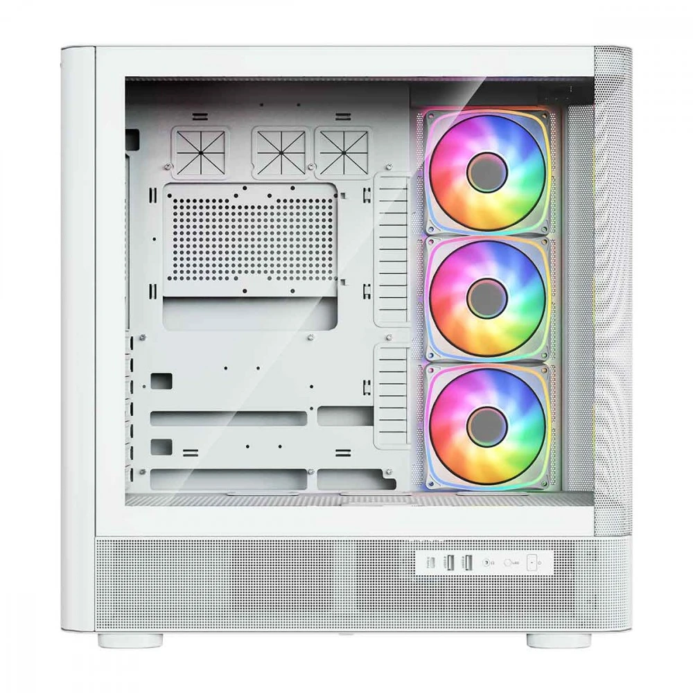 MODECOM PC CASE VOLCANO AQ 300 ARGB MIDI Baltas