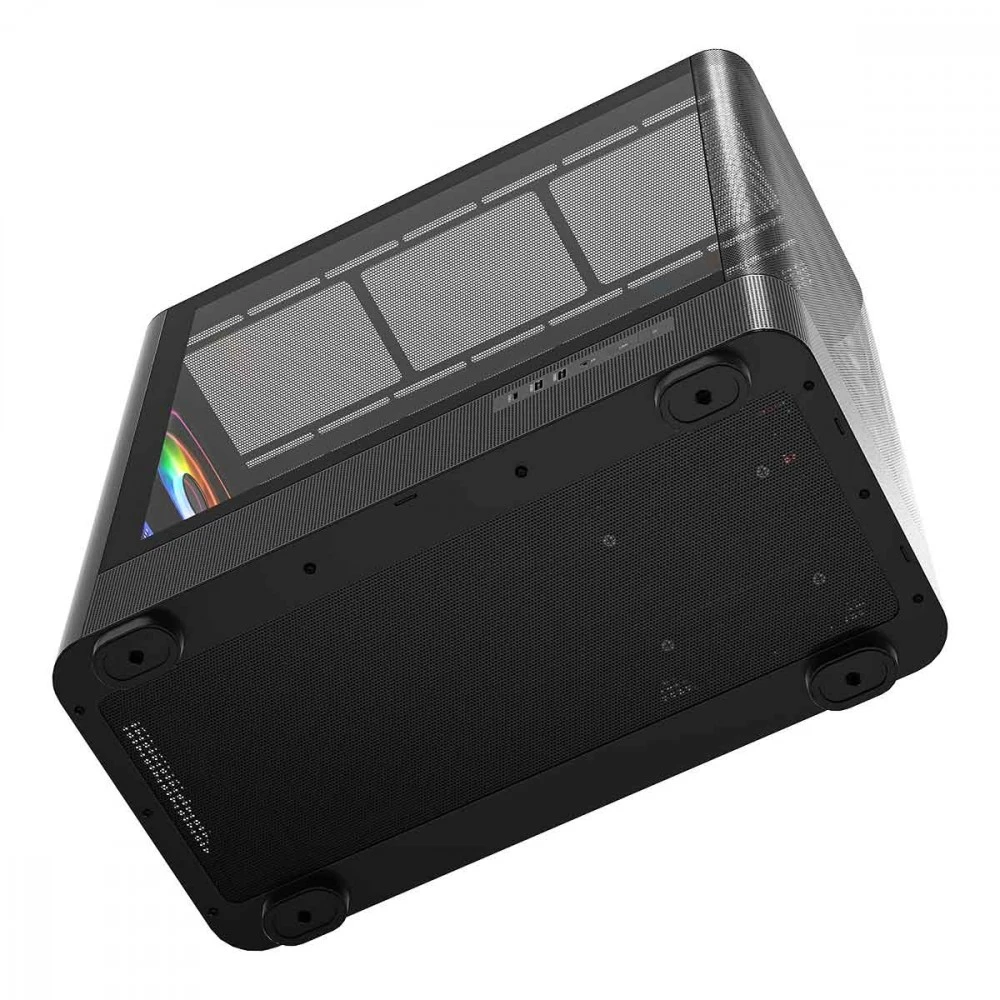 MODECOM PC CASE VOLCANO AQ 300 ARGB MIDI Juodas