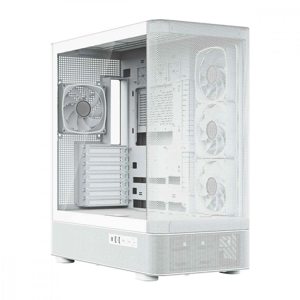 MODECOM PC CASE VOLCANO AQ 300 ARGB MIDI Baltas