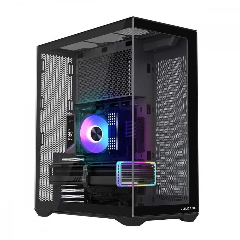 MODECOM Volcano SPACE XL FULL TOWER NF Juodas