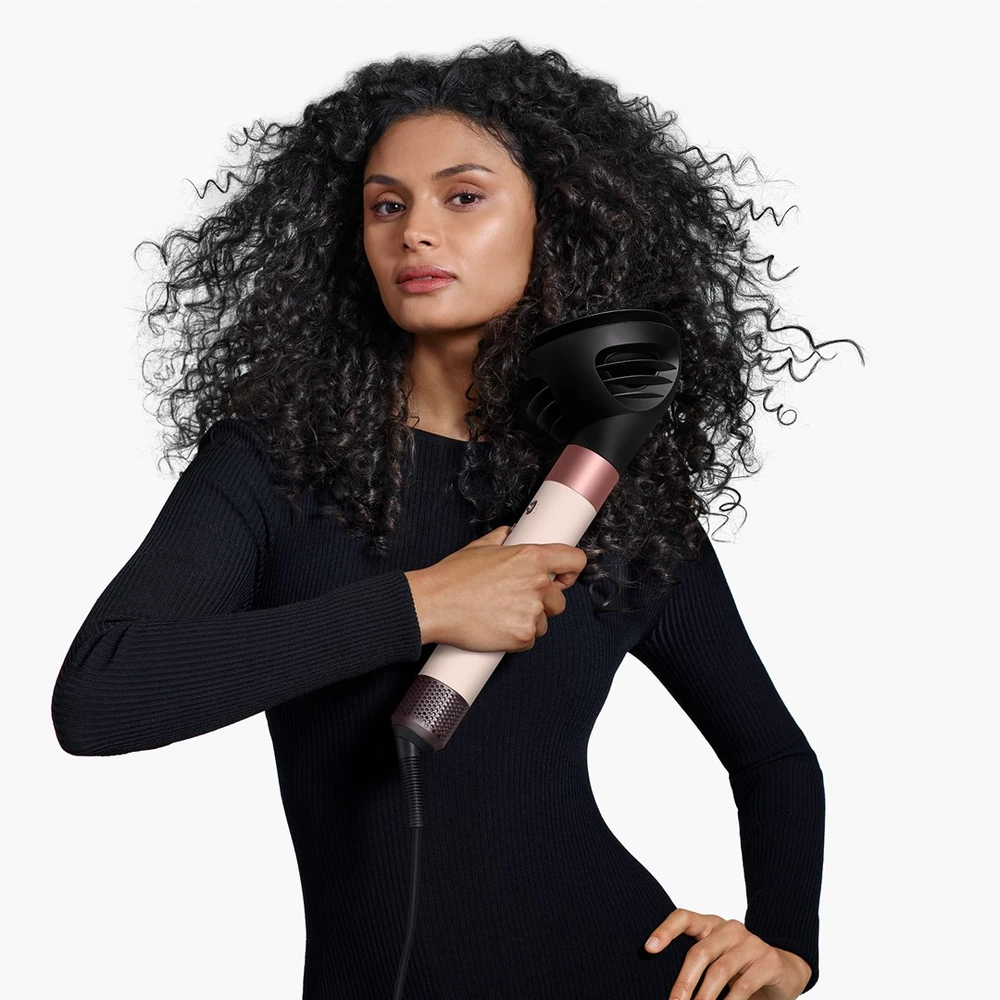 Plaukų formavimo priemonė - Dyson Airwrap i.d. Multistyler 1300 W, 6 priedai, šiltai rožinė auksinė