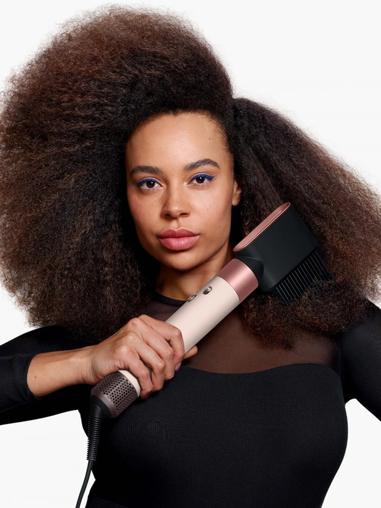 Plaukų formavimo priemonė - Dyson Airwrap i.d. Multistyler 1300 W, 6 priedai, šiltai rožinė auksinė